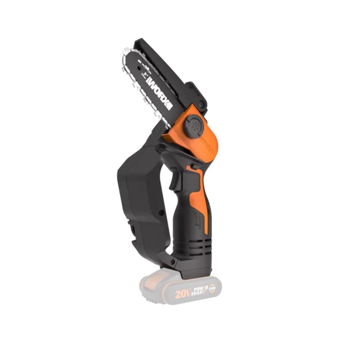 WORX One Handed Chainsaw 12CM Cordless 20V Tool Only