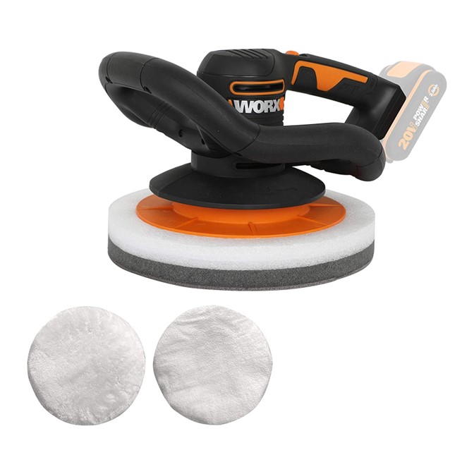 WORX 20V 254mm Orbital Polisher Buffer WX856.9 1