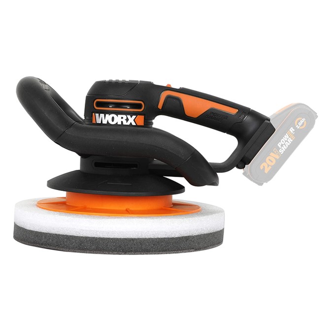 WORX 20V 254mm Orbital Polisher Buffer WX856.9 3