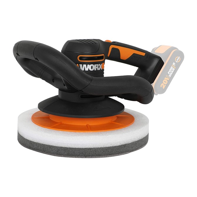 WORX 20V 254mm Orbital Polisher Buffer WX856.9 WORX 20V 254mm Orbital Polisher WX856.9
