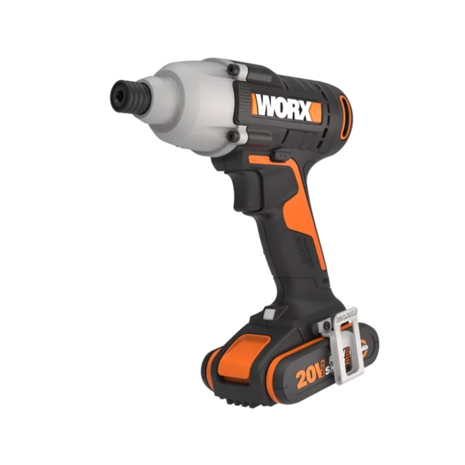 WORX 20V Cordless 1-4 inch Impact Driver Set WX291 2 2