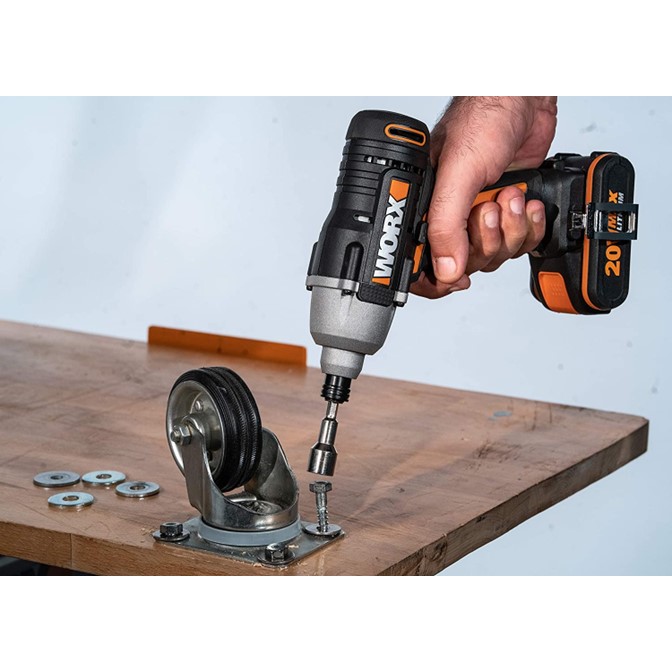 WORX 20V Cordless 1-4 inch Impact Driver Set WX291 7