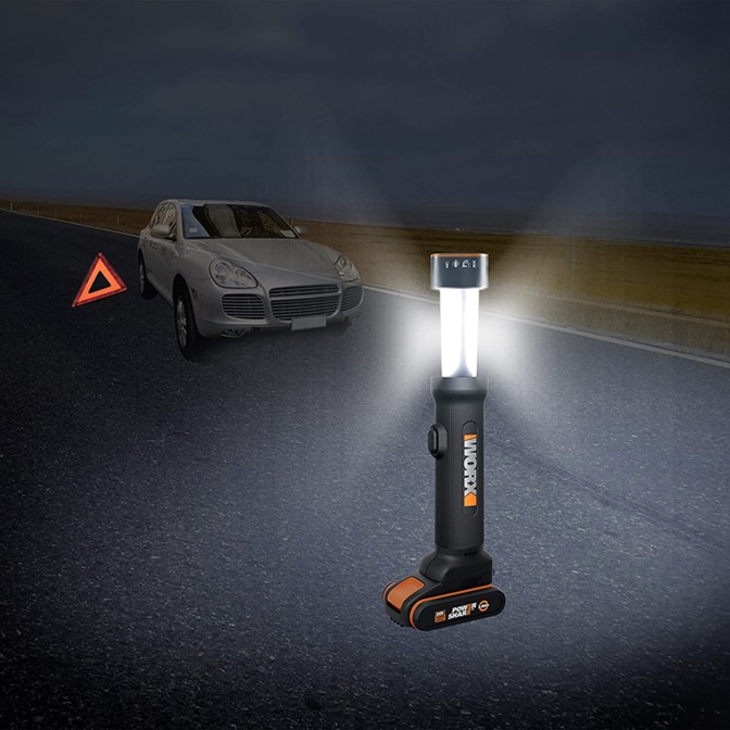 WORX Cordless 4-in-1 LED Flashlight 20V