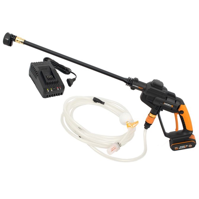 WORX 20V Cordless Hydroshot Pressure Washer Set WG620E WORX 20V Hydroshot Pressure Cleaner Kit WG620E