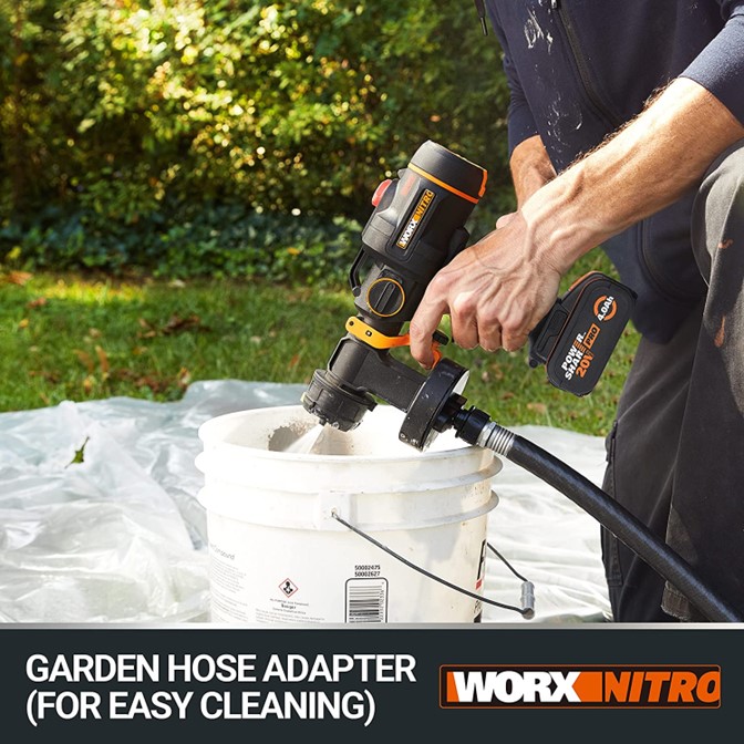 WORX 20V Cordless Nitro Paint Sprayer WX020.9 4