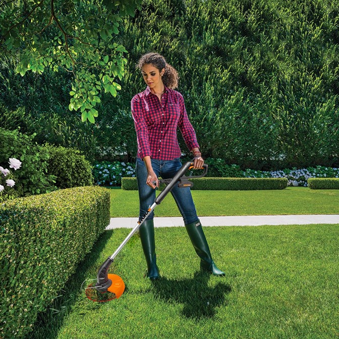 WORX 20V Lawn Mower & Grass Trimmer Kit WG927E 10