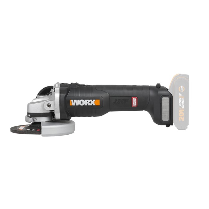 WORX 20V NITRO 125mm Angle Grinder WX812.9 1