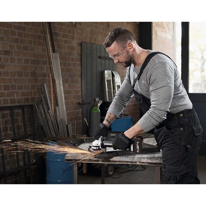 WORX 20V NITRO 125mm Angle Grinder WX812.9 3