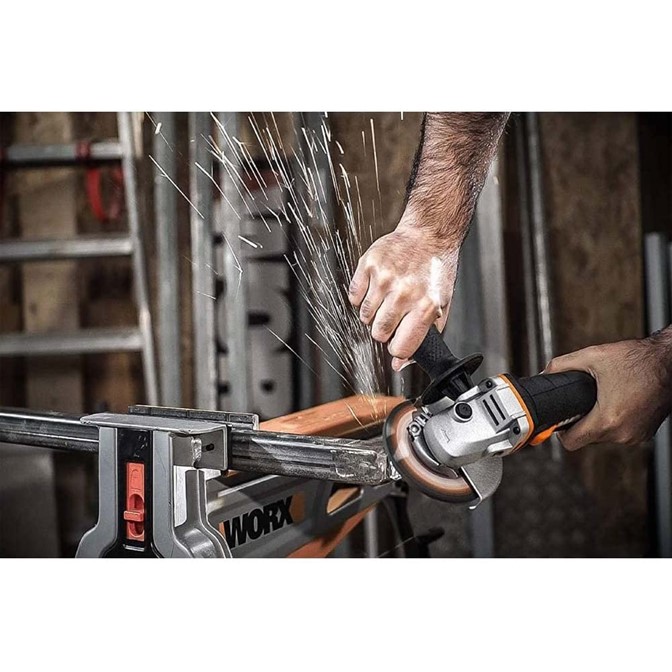 WORX 20V NITRO 125mm Angle Grinder WX812.9 8