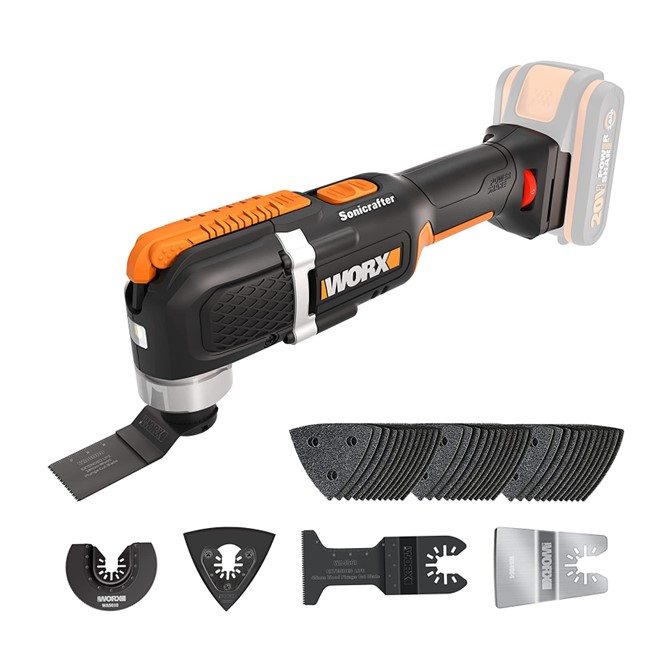 WORX 20V Sonicrafter Oscillating Multi-Tool WX696.9