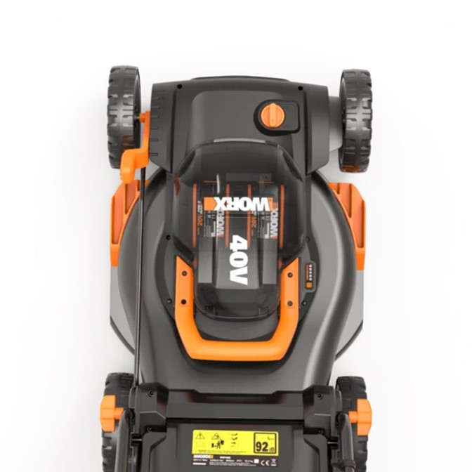 WORX 40V Cordless 40cm Lawn Mower Set WG743E 2