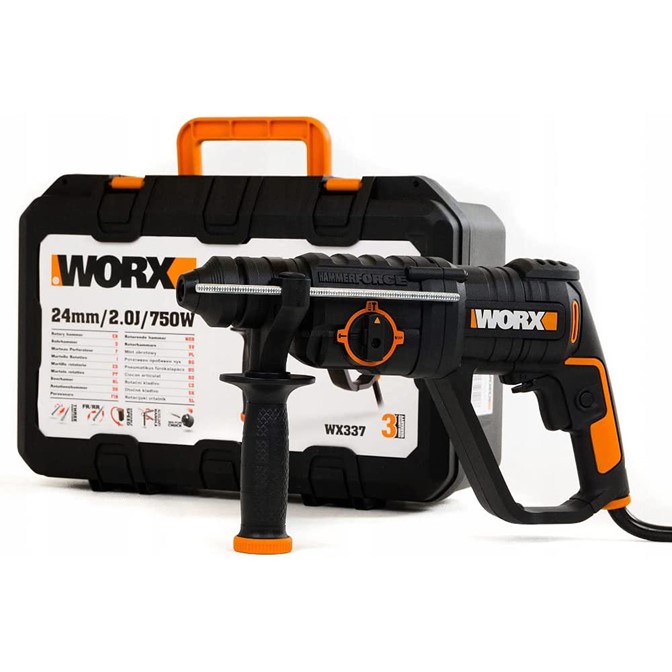 WORX Corded 750W Rotary Hammer WX337 WORX Corded 750W Rotary Hammer WX337