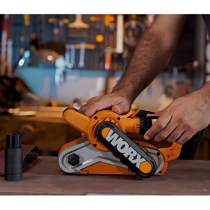 WORX Corded 950W Belt Sander WX661.1 7