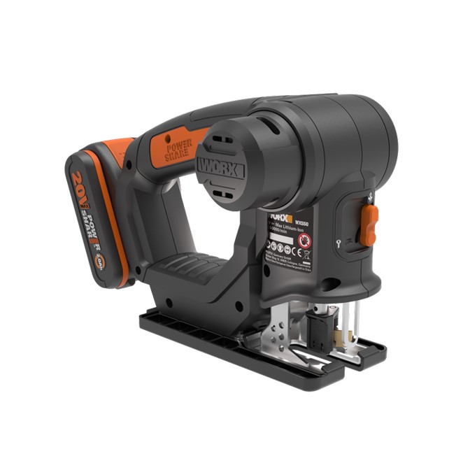 WORX 20V Cordless AXIS 2-in-1 Jigsaw Reciprocating Saw 1