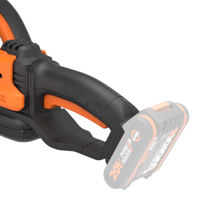 WORX 20V Hedge Trimmer 450mm WG261E.9 2