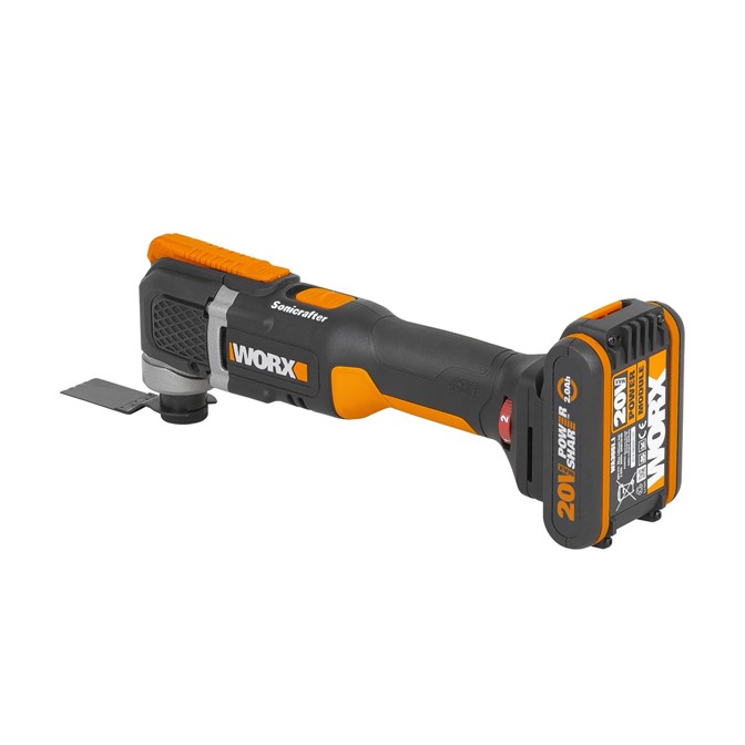 WORX 20V Sonicrafter Oscillating Multi-Tool Kit WX696 2