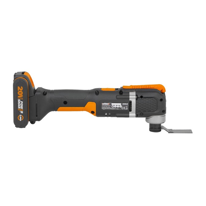 WORX 20V Sonicrafter Oscillating Multi-Tool Kit WX696 4