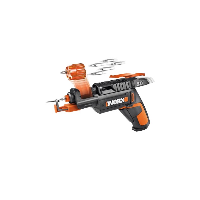 WORX Cordless SD Slide Driver with Screw Holder 2
