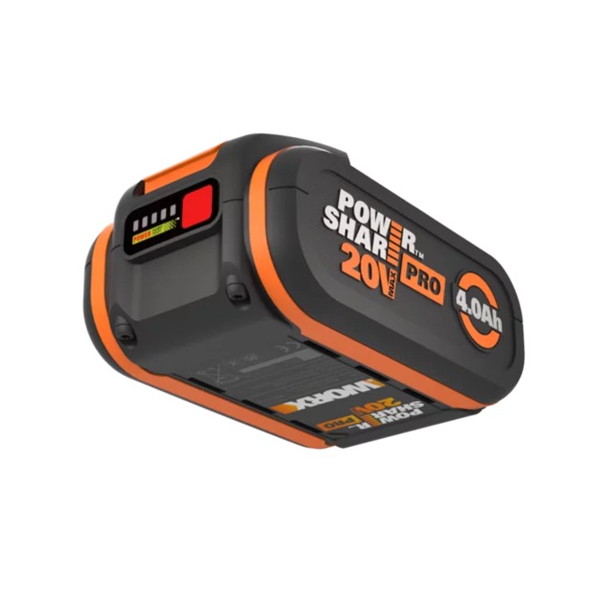 WORX POWERSHARE Pro Battery 20V 4.0 Ah 4