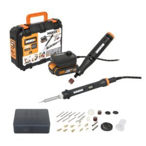 Worx Maker X Rotary Tool & Soldering Iron Set WX988