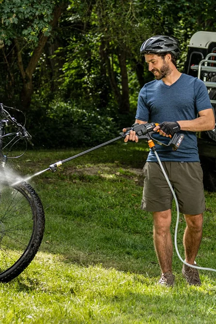 Hydroshot pressure cleaner